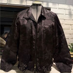 Sanctuary by Anthropology Women's Dark Camouflage Utility Jacket